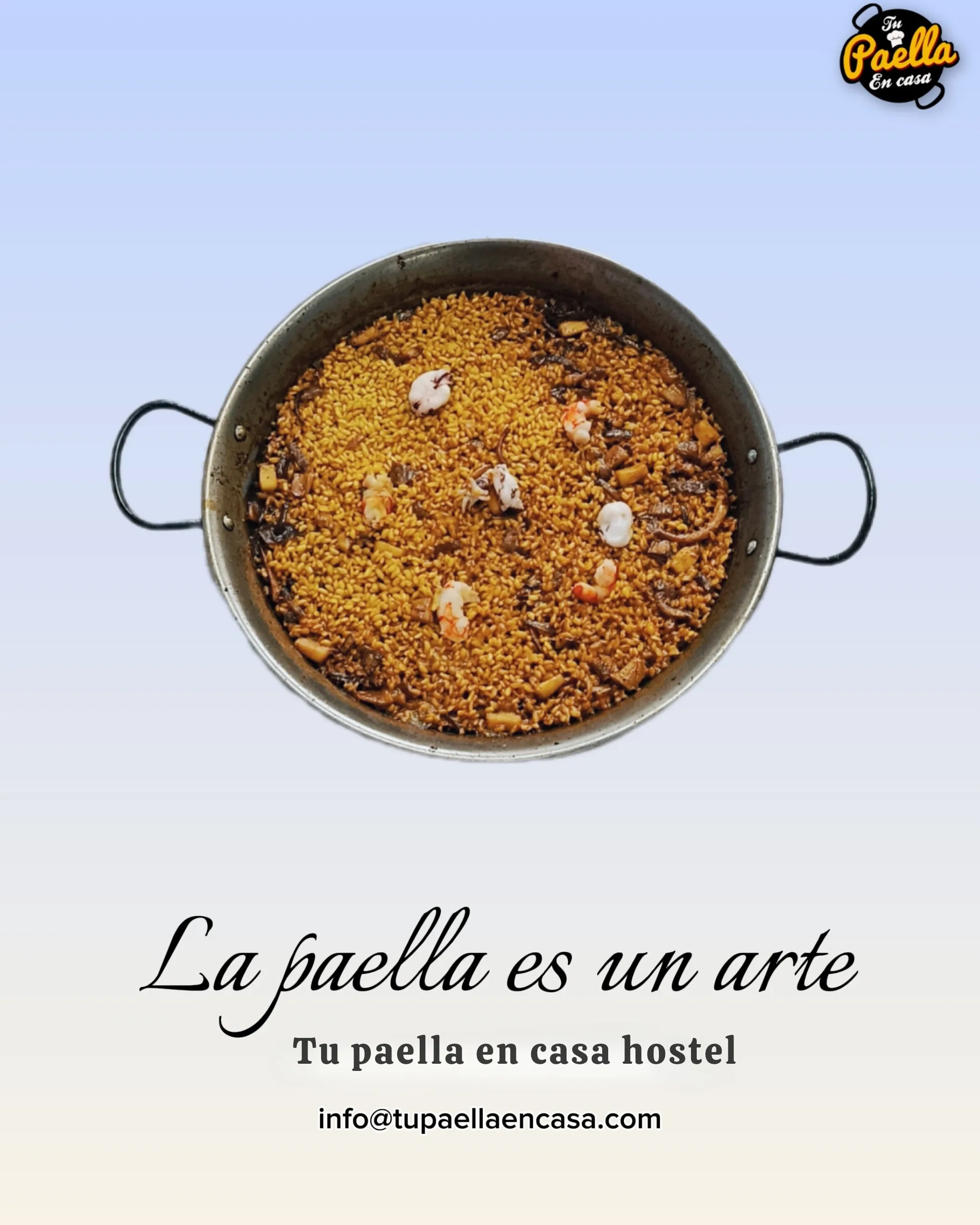 Arroz con mariscos y pulpo